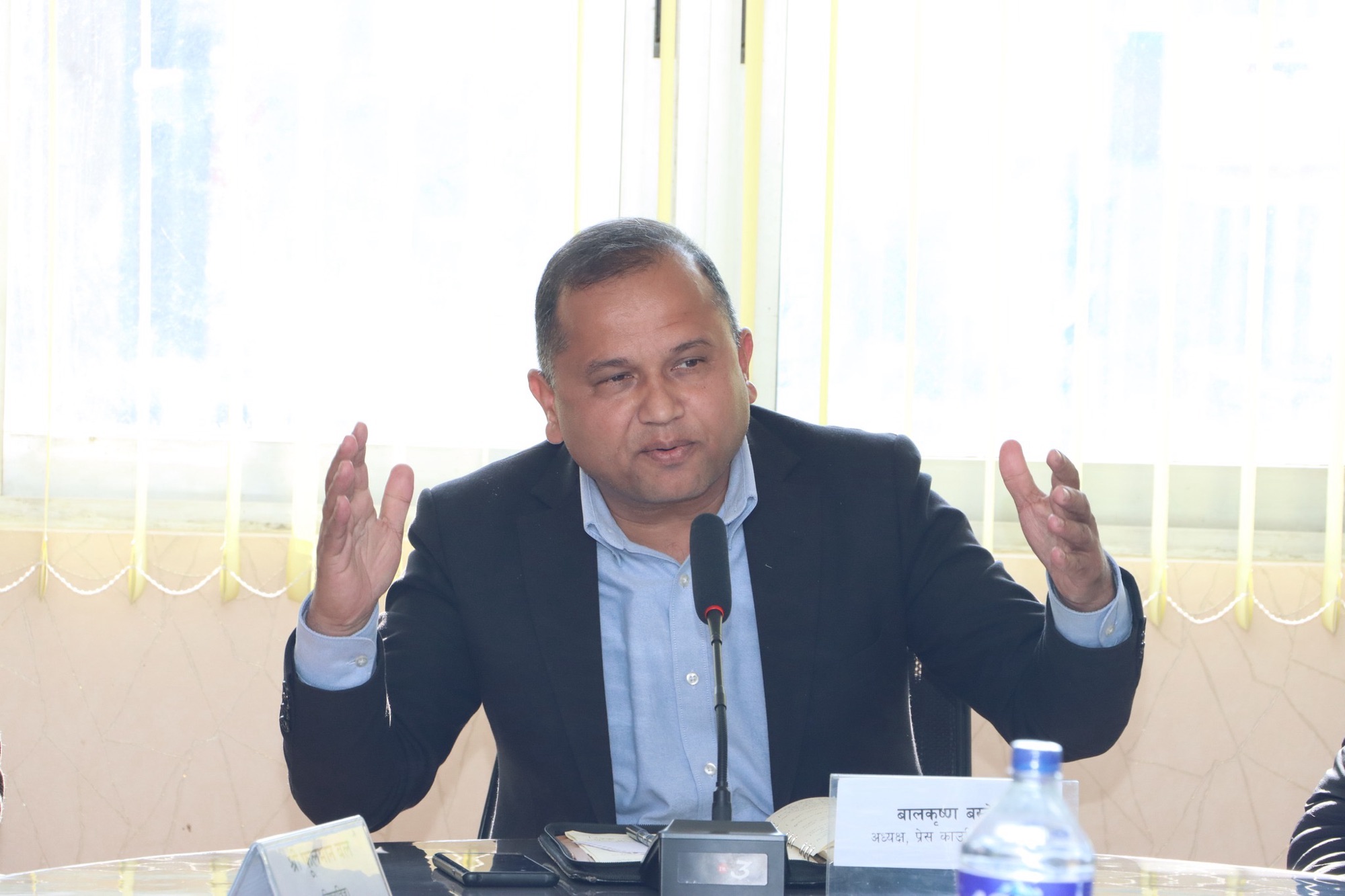आधारहीन आरोप होइन, आलोचनात्मक पत्रकारिताको खाँचो : प्रेस काउन्सिल अध्यक्ष बस्नेत 