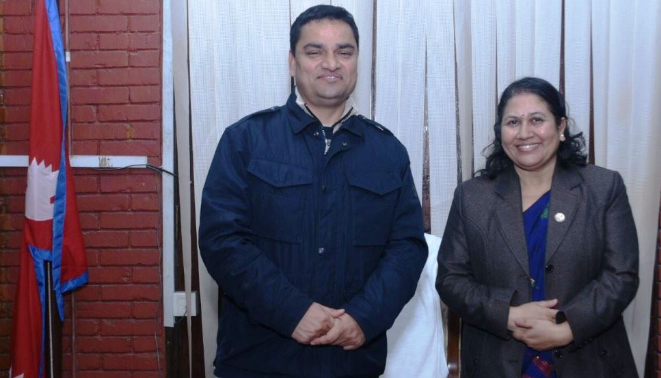 स्वास्थ्य सचेतनामा सुधारका लागि विद्यालय पाठ्यक्रममा परिमार्जन गर्न स्वास्थ्य मन्त्रीको शिक्षामन्त्रीसँग आग्रह