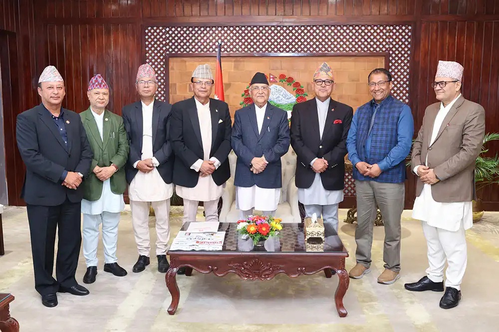 विदुषी योगमाया आयुर्वेद विश्वविद्यालयका पदाधिकारीको शपथ