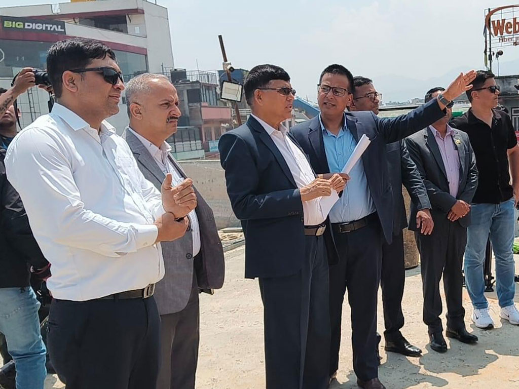 ‘जेठ अन्त्यसम्ममा फ्लाईओभर सम्पन्न हुन्छ’