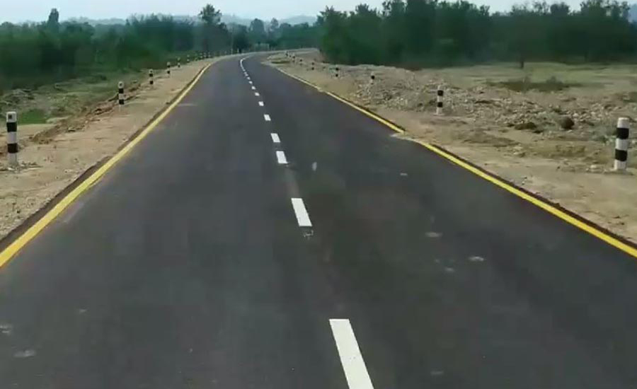 हुलाकी राजमार्गः ४४ किमी कालोपत्र