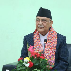 सुशासन र विकासलाई तीव्रता दिन एमालेको बहुमतको सरकार चाहिन्छ : प्रधानमन्त्री