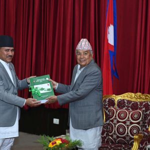 सरकारी कारोबारमा हरेक वर्ष बेरुजु बढ्दै जानु सुशासनका लागि चुनौतीपूर्णः राष्ट्रपति