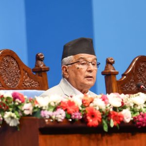 स्वास्थ्यमा समस्या देखिएपछि राष्ट्रपति अस्पताल भर्ना