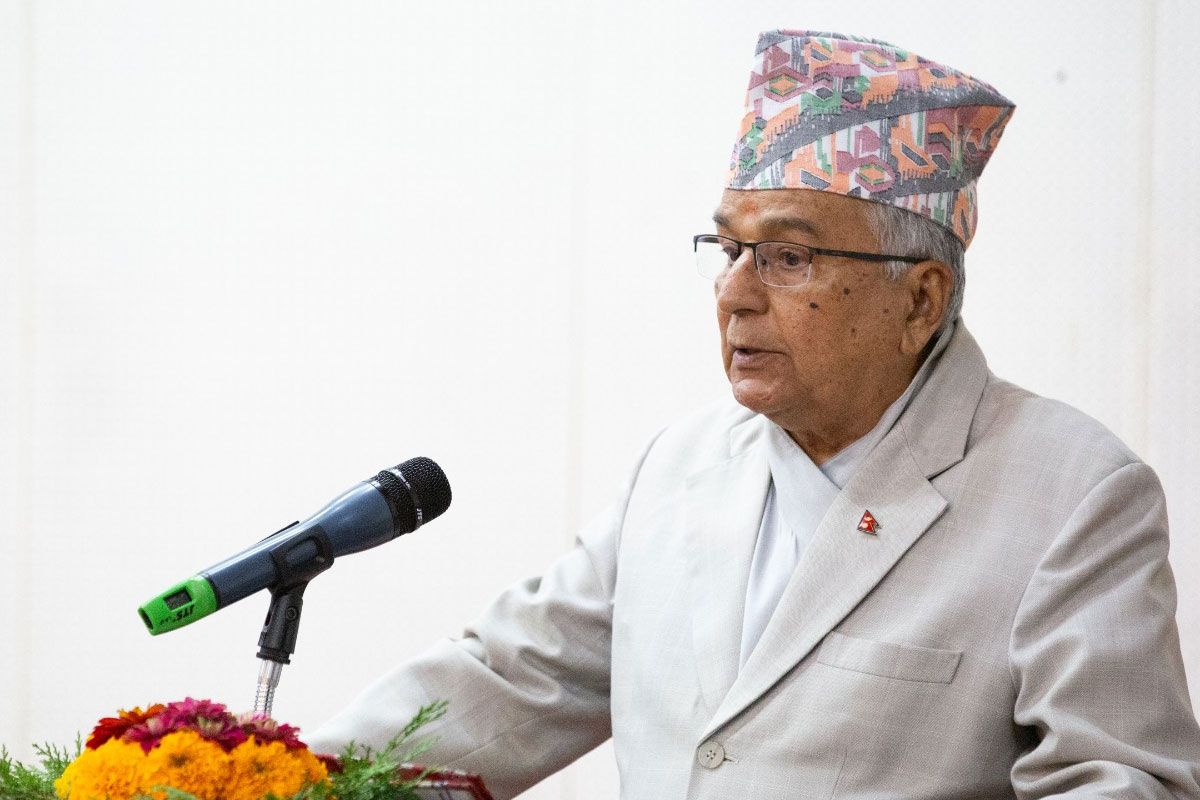 न्यायपूर्ण समाज निर्माणमा न्याय र कानुन जगतको दायित्व महत्त्वपूर्ण- राष्ट्रपति