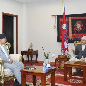 राष्ट्रपतिलाई आगामी बजेटबारे जानकारी