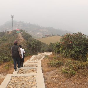 पर्यटकका रोजाइमा भोजपुरको डाग्बुङ पदमार्ग