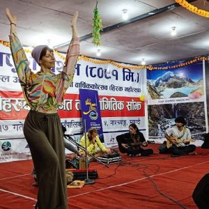 अन्नपूर्णको हिमालको आधार शिविरमा गुञ्जियो ‘फ्रान्सेली सङ्गीत’