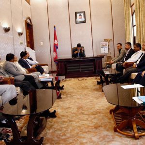 प्रतिनिधि सभा अघि विपक्षी दलको बैठक