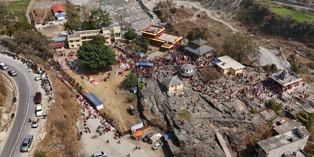 गलेश्वरमा गतआवमा रु ७३ लाख भेटी सङ्कलन
