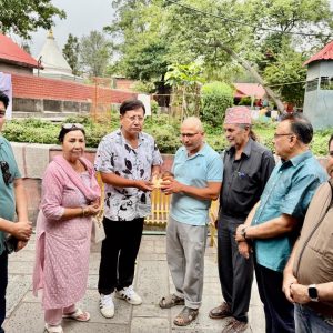 घनश्यामको परिवारलाई आर्थिक सहयोग