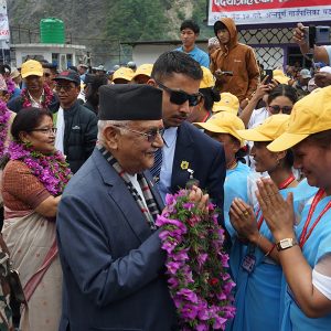 प्रधानमन्त्री ओली नारच्याङमा
