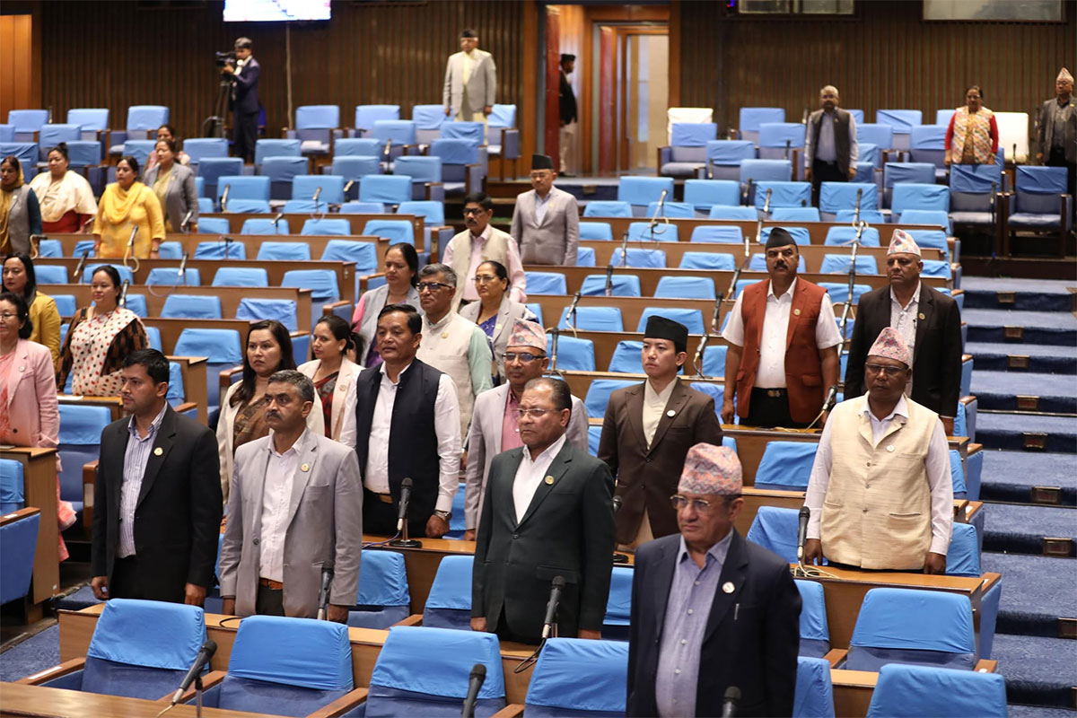 विपक्षीको अडानले आज पनि प्रतिनिधि सभा बैठक स्थगित