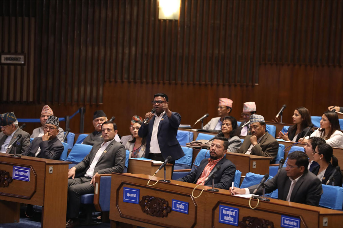 ‘बल प्रयोग गरेर सदन चलाउने कार्य स्वीकार्य छैन’