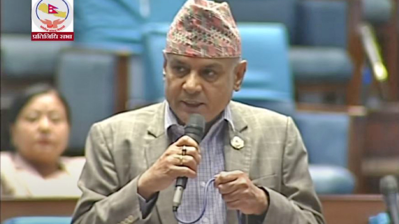 ‘सहसचिवमाथि अख्तियारले छानबिन गरेकाले गृहमन्त्रीको राजीनामा माग्नु सान्दर्भिक छैन’
