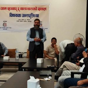 जोखिम मोलेर काम गर्ने यातायात क्षेत्रलाई राज्यले नबुझेको गुनासो