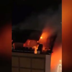 इराकको सुपरमार्केटमा भीषण आगलागी हुँदा कम्तीमा ६० जनाको मृत्यु