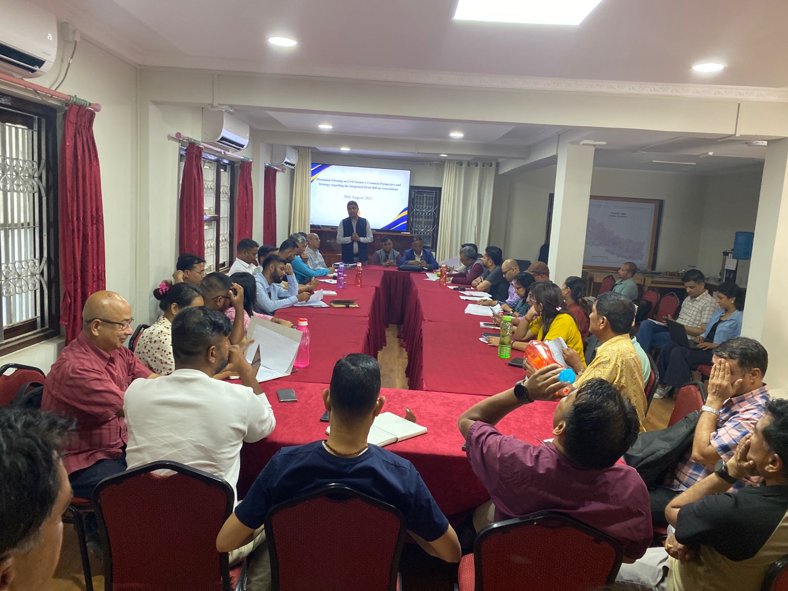 ‘संघ संस्था ऐन’ मस्यौदाले नागरिक स्वतन्त्रतालाई संकुचन पार्ने गैसस महासंघको आरोप
