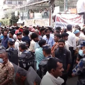 कवाड व्यवसायीहरूका पाँचबुँदे मागसहित काठमाडौंमा प्रदर्शन