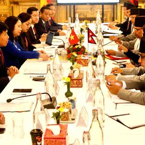 धार्मिक समानता र पर्यटन सम्भावनाबारे नेपाल–भियतनाम उपराष्ट्रपति बैठक