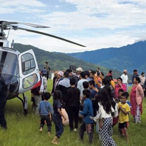 हेलिकप्टरमा उपचार खोज्न बाध्य खोटाङवासी, ‘५० शैय्या’को अस्पताल अझै रिफरल सेन्टरमै सीमित