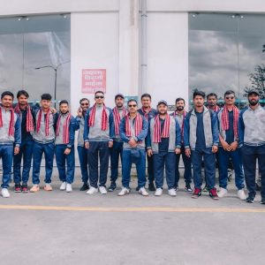 अष्ट्रेलियाबाट फर्कियो नेपाली क्रिकेट टोली