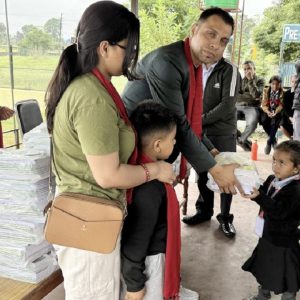 शिक्षामा सहयोगी हात: अष्ट्रेलियाबाट पत्रकार पौडेल ‘उदास’द्वारा ५२ विद्यार्थीलाई अध्ययन सामग्री वितरण