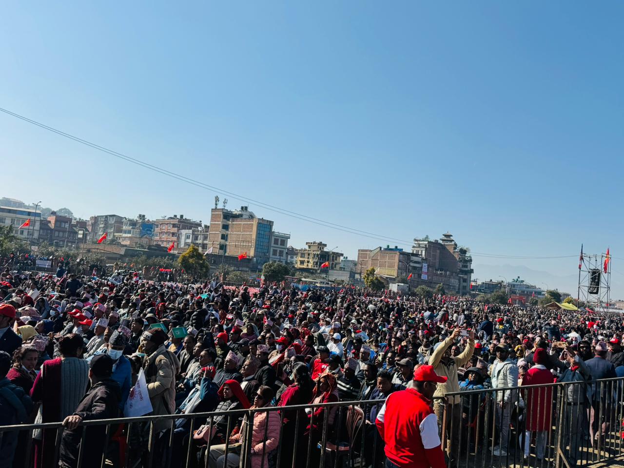 तस्बिरमा हेर्नुहोस एमाले महाधिवेशनको उपस्थिति