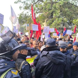 बस्नेतको अगुवाइमा एमाले मोरङले प्रधानमन्त्रीलाई बुझायो ज्ञापनपत्र