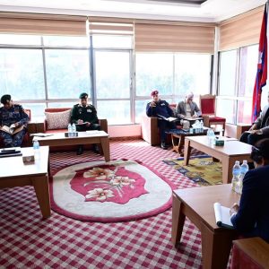 केन्द्रीय सुरक्षा समितिको बैठकःसुरक्षा व्यवस्था थप सुदृढ बनाउन निर्देशन