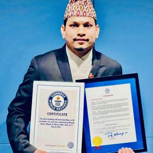 गिनिज वल्र्ड रेकर्ड धारक सुनारलाई खेल विज्ञानमा मानार्थ विद्यावारिधि