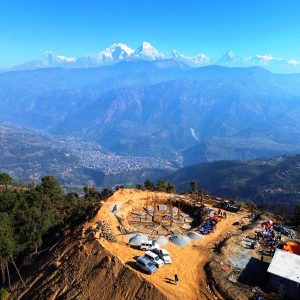 बागलुङको नयाँ आकर्षण बन्दै ब्लु हिल