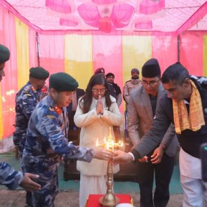 सशस्त्र प्रहरी दिवसको अवसरमा २५औँ झण्डा मार्च शुरु, पश्चिमबाट पूर्वतर्फ यात्रा