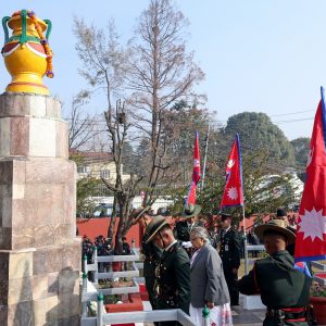 प्रधानमन्त्री कार्कीबाट सहिदप्रति श्रद्धाञ्जली अर्पण